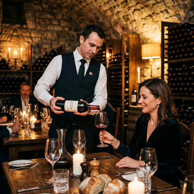 El Ritual de la Cata: Preparar el Vino Desde la Vinoteca a la Copa